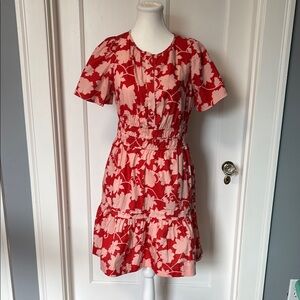 Anthropologie Floral Mini Dress - size S